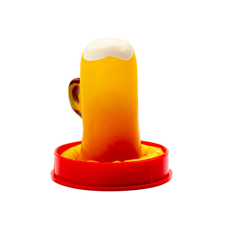 CONDOMERIE - HANDBEMALTE NEUHEITSKONDOME EIN GLAS BIER - Lustige Kond…