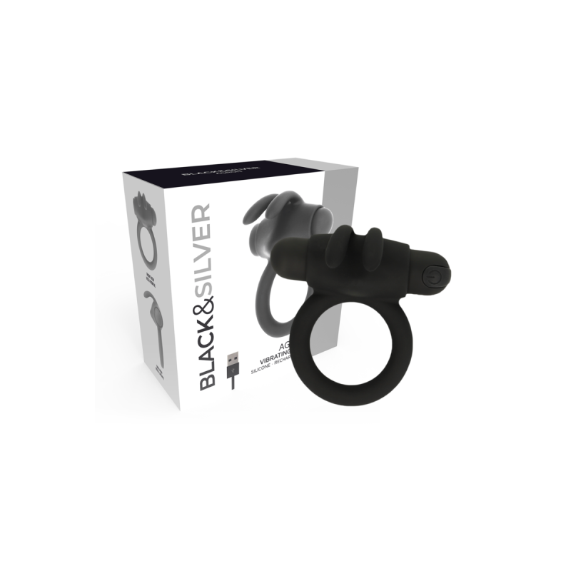 Black&Silver - Anello Agron 2.O | Vybes.it