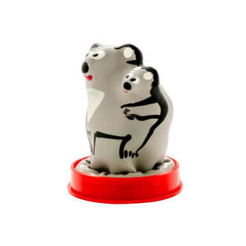 CONDOMERIE - HANDPAINTED NOVELTY CONDOMS KOALA + YOUNG - Funny Condoms