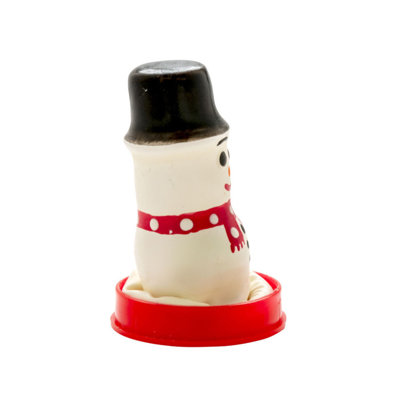 CONDOMERIE - HANDPAINTED NOVELTY CONDOMS SNOWMAN - Funny Condoms