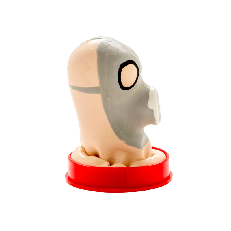 CONDOMERIE - HANDBEMALTE NEUHEIT KONDOME GASMASKE - Lustige Kondome