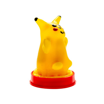 CONDOMERIE - PRÉSERVATIFS FANTAISIE PEINTS À LA MAIN SOURIS JAUNE - P…