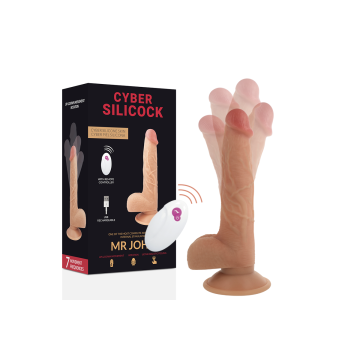 Cyber Silicock - Fernbedienung Realistisch Mr John 23.88 Cm - O