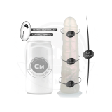 COCK MILLER - DILDO WITH SUCTION CUP, LIGHTS AND VIBRATION WITH REMOT…