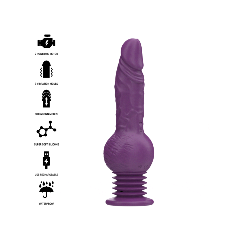 Intense - Vibratore Multifunzione Tatum Con Vibrazione Su E Giù 24