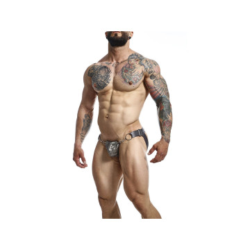MOB - JOCKSTRAP DNGEON SNAP GRIS TAILLE UNIQUE - Jockstraps