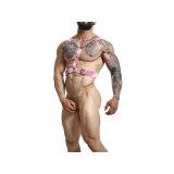 MOB - DNGEON PINK CHAIN HARNESS EINHEITSGRÖSSE Y - Herrengeschirre