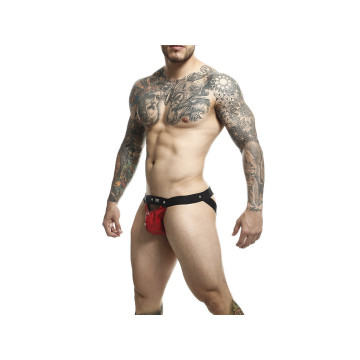 MOB - DNGEON JOCKSTRAP ATHLETE ROUGE TAILLE UNIQUE - Jockstraps