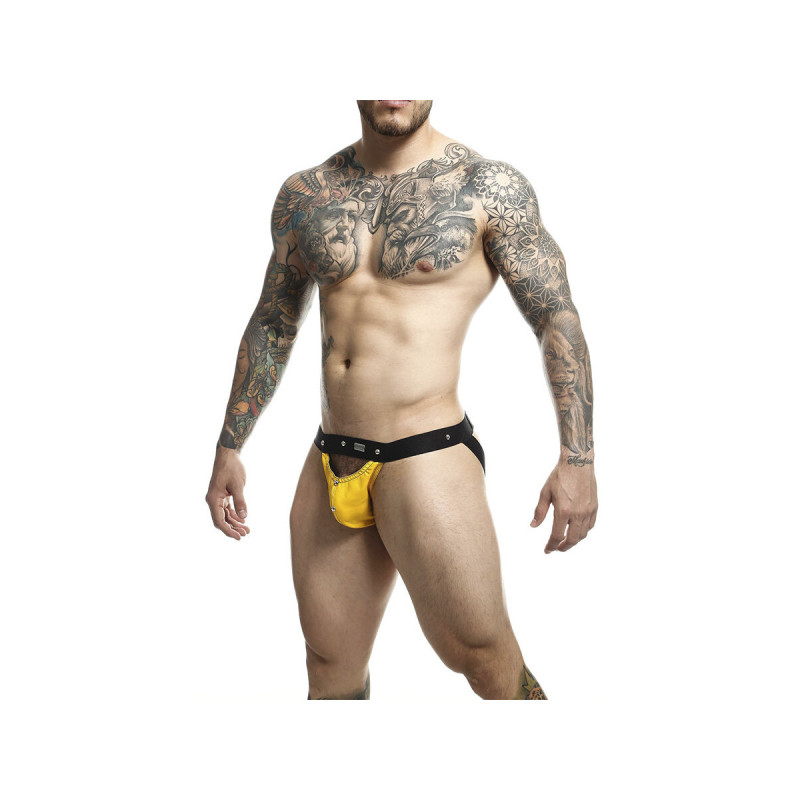 MOB - DNGEON JOCKSTRAP YELLOW SPORTSMAN ONE SIZE - Jockstraps