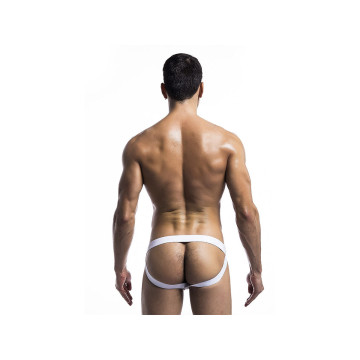MOB - WEISSER FETISCH-JOCKSTRAP-BADEANZUG GRÖSSE M - /product_models/…