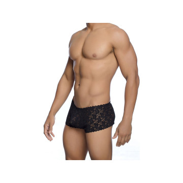 MOB - BOXER EN DENTELLE NOIRE TAILLE L/XL - /product_models/2934 - So…