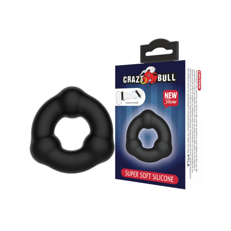 Crazy Bull - Anillo Silicona Con Nodulos | Vybes.it