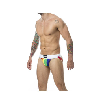 MOB - CLASSIC JOCK STRIPE RAINBOW TAGLIA L - /product_models/2957 - S…