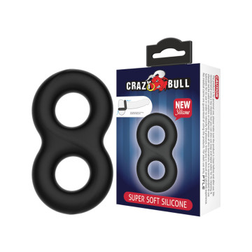 Crazy Bull - Anillo Doble Silicona Infinity | Vybes.it
