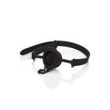 Calexotics - Scandal Bâillon Avec Plug En Silicone Noir | Vybes.it