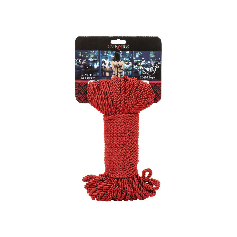 Calexotics - Scandal Cuerda Bdsm Roja 30 M | Vybes.it