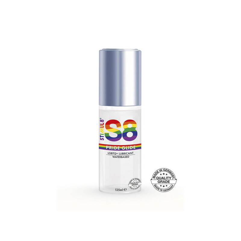 STIMUL8 - S8 GLIDE PRIDE SCHMIERMITTEL 125 ML - Wasserbasis
