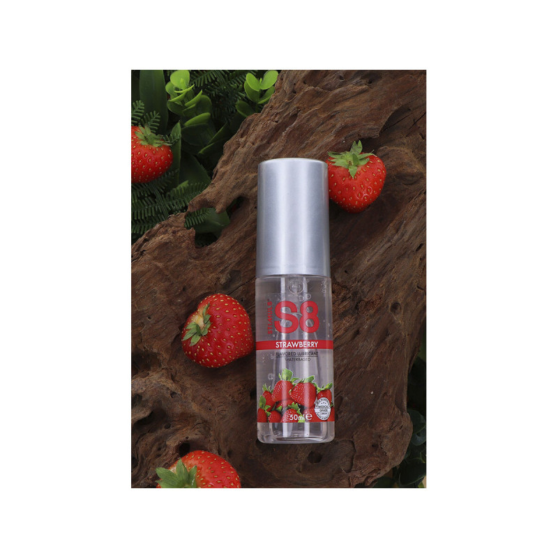 STIMUL8 - S8 STRAWBERRY LUBRICANT 125 ML - With delicious flavors