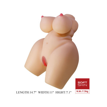 Crazy Bull - Grace Torso Femminile Realistico Vagina E Anale 7,5 Kg