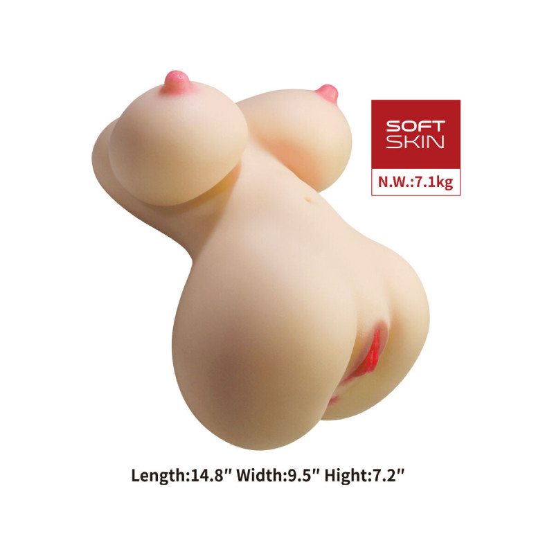 Crazy Bull - Fiona Realistischer Weiblicher Torso Vagina Und Anal