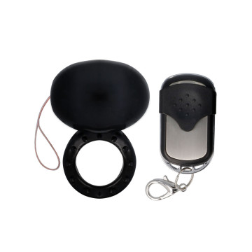 SPIRIT - ANILLO VIBRADOR CONTROL REMOTO NEGRO