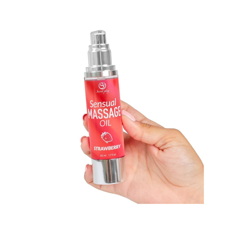 SECRETPLAY - OLIO PER MASSAGGI ALLA FRAGOLA - SECRETPLAY COSMETIC - O…