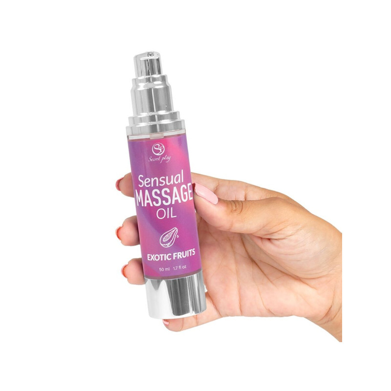 SECRETPLAY - EXOTIC FRUITS MASSAGE OIL - SECRETPLAY COSMETIC - Flavor…