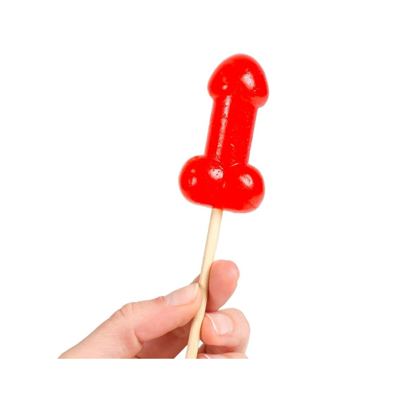 SECRETPLAY - CHERRY CANDY PENIS LOLLIPOP MIT WÜRZIGEM HITZEEFFEKT - S…