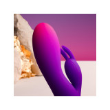 Rocks - Off - Glo - Girl Vibrador Rabbit Morado | Vybes.it