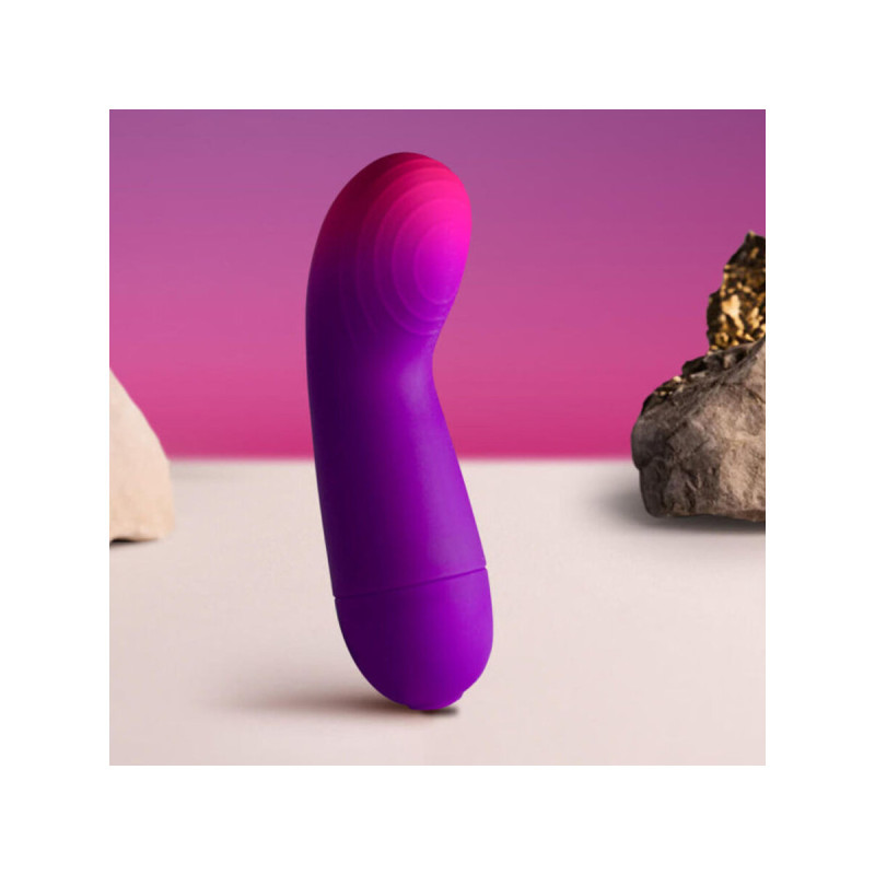 Rocks - Off - Glow Girl Vibe Vibrador G - Spot Discreto Morado |