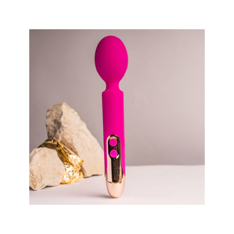 Rocks - Off - Oriel Vibrador Wand Flexible Fucsia | Vybes.it