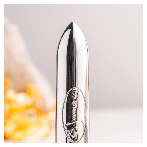 ROCKS- OFF - RO-80 CHROME BALA VIBRADORA PLATEADO