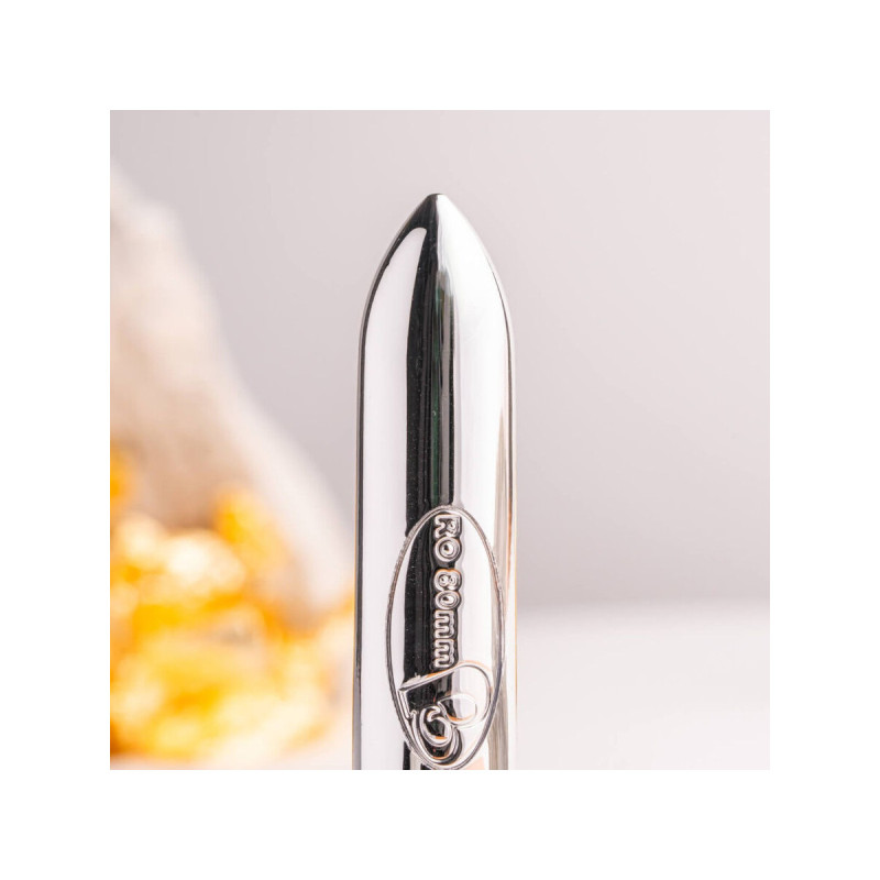 ROCKS-OFF - RO-80 PROIETTILE VIBRANTE CROMATO ARGENTO - Proiettili vi…