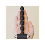 Rocks - Off - Petite Sensations Pearls Plug Anal Vibrador Negro |