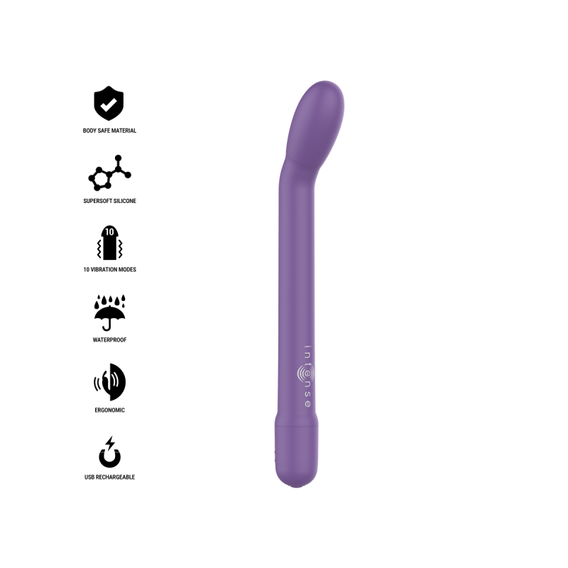 Intense - Karlie Estimulador Punto - G Recargable Morado | Vybes.it