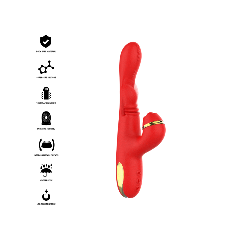 Intense - Stimulateur De Clitoris Multifonction Katy 4 Têtes
