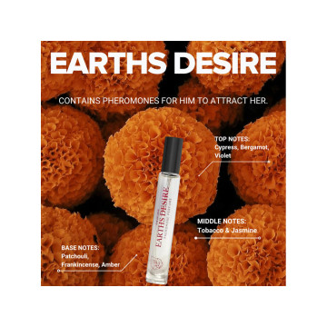 EYE OF LOVE - BLOOM MALE SATIVA PARFUM EARTHS DESIRE 30 ML - Men's ph…