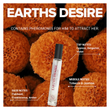 EYE OF LOVE - BLOOM PERFUME MASCULINO SATIVA EARTHS DESIRE 30 ML