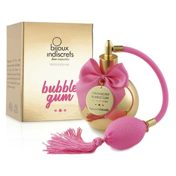 BIJOUX INDISCRETS - BUBBLE GUM KÃRPERSPÃLLER ERDBEERGUMMI 100 ML
