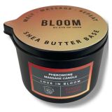 EYE OF LOVE - BLOOM BOUGIE DE MASSAGE SATIVA EARTHS DESIRE 150 ML