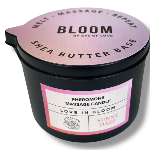 EYE OF LOVE - BLOOM MASSAGE CANDLE SATIVA SUNNY DAZE 150 ML