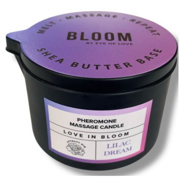 EYE OF LOVE - BLOOM CANDELA DA MASSAGGIO INDICA LILAC DREAM 150 ML