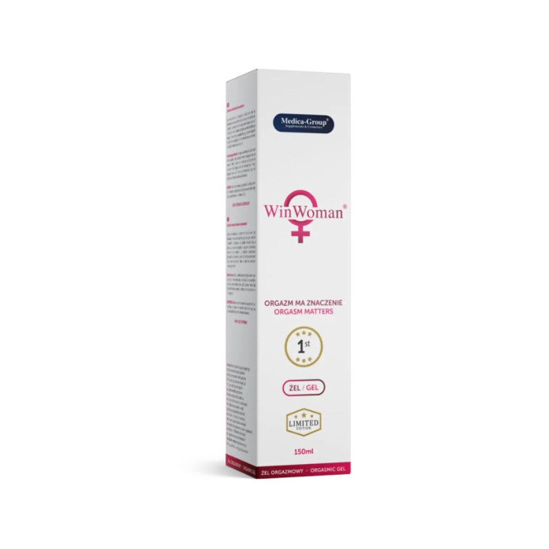 MEDICA GROUP - WIN WOMAN FEMALE INTIMATE GEL 150 ML - Orgasm Intensif…
