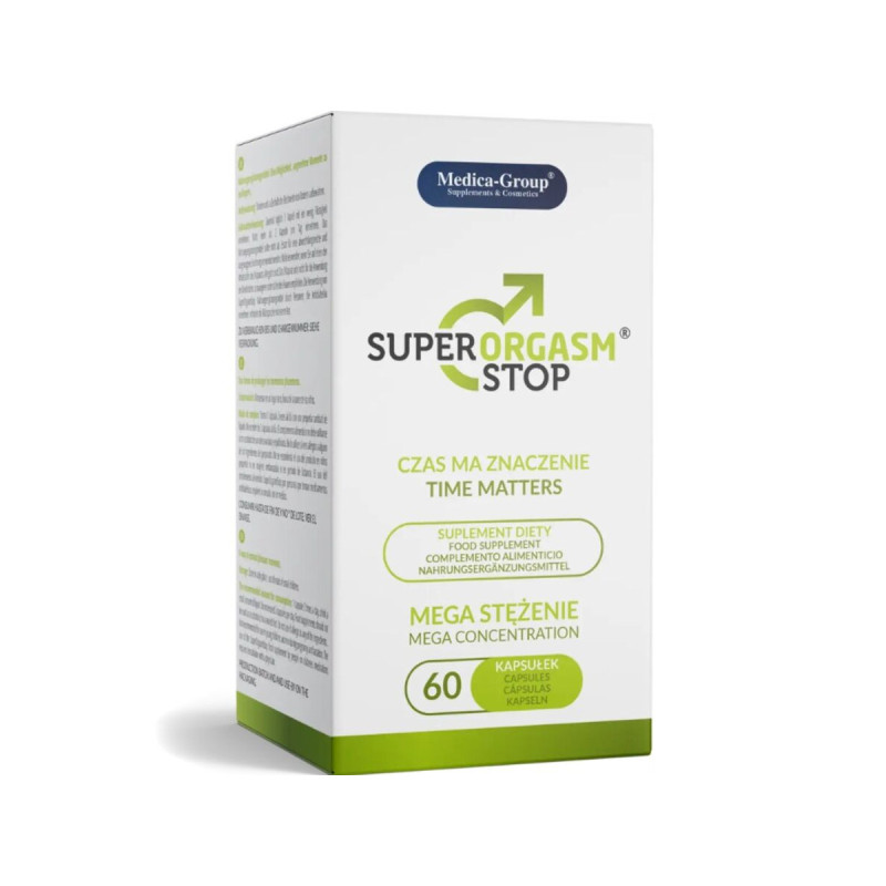 Super Orgasm Stop – Cápsulas Naturales para el Control de la