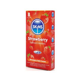 SKINS - STRAWBERRY PREMIUM CONDOMS PACK 8 - Flavors | Vybes.it