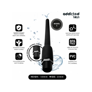 Addicted Toys - Nettoyant Anal Avec Adaptateur Universel Modèle 1 |