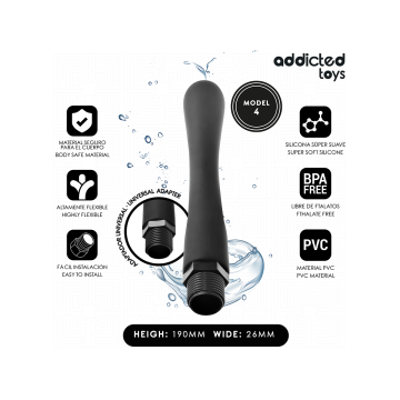 Addicted Toys - Nettoyeur Anal Avec Adaptateur Universel Modèle 4 |
