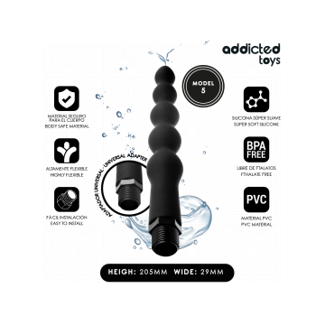 Addicted Toys - Nettoyeur Anal Avec Adaptateur Universel Modèle 5 |