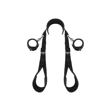Fetish Submissive - Posición Piernas Abiertas Con Esposas Con Forro