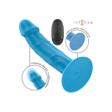 Intense - Phoebe Vibrateur Réaliste 10 Vibrations Télécommande Bleu